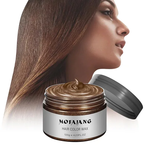 Miniatura 15 de Cera de color temporal para el cabello, spray de color para el cabello morado, 4.23 onzas de cera de cabello desechable natural en aerosol, cera