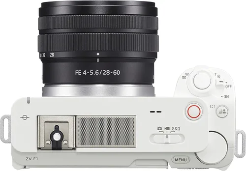 Miniatura 6 de Sony Alpha ZV-E1 - Cámara con lente intercambiable, sin espejo, para videoblogueros de fotograma completo con lente de 28-60mm - Cuerpo blanco
