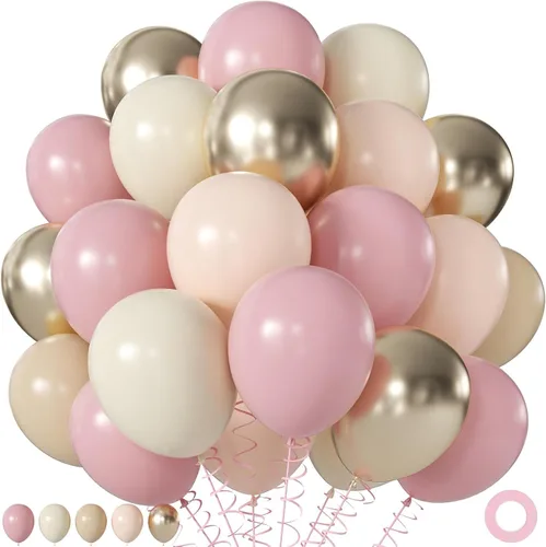 Miniatura 18 de Globos rojos y negros, 60 globos de oro rojo y negro de 12 pulgadas con globos de confeti dorado para graduación, Año Nuevo, películas de casino
