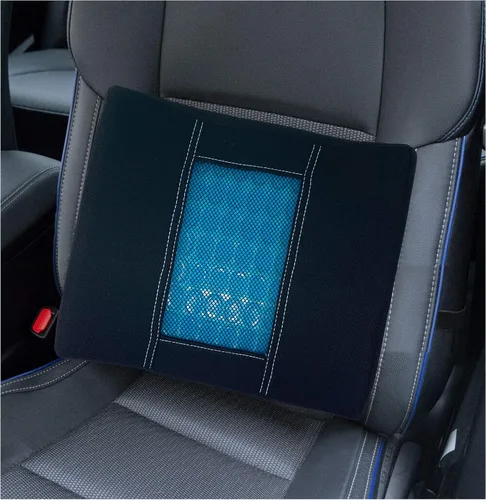 Miniatura 5 de C.P.R. Cojín ortopédico de gel y espuma viscoelástica para asiento de silla de oficina, cojín de gel automotriz (Y11177 (11 x 12.25 x 3 pulgadas)
