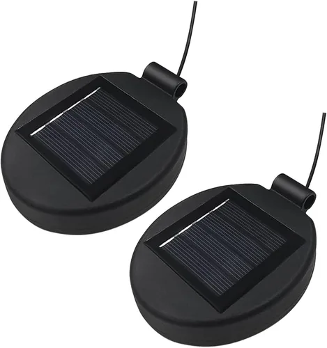 Parte superior de repuesto de luz solar para luz de flor, panel solar LED, parte de repuesto para decoración de flores al aire libre, jardín, patio