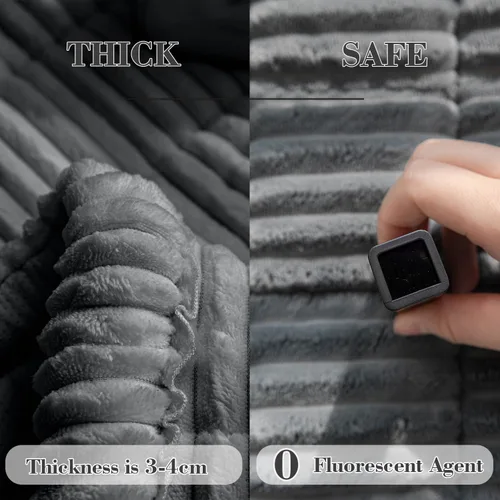 Miniatura 3 de Funda de sofá para perros, lavable, antideslizante, para proteger los muebles (Z-gris oscuro, 27.6 x 82.7 pulgadas/27.6 x 82.7 in)