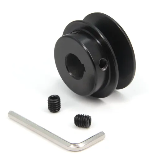 Miniatura 8 de AK30-5/8 pulgadas perforadas poleas de banda de ranura única 3.0 "OD 5/8" Bore V-Belt polea polea de correa de hierro fundido para correa en V