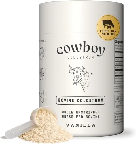 Miniatura 8 de COWBOY COLOSTRUM Polvo - Polvo de Calostro Bovino para Mujeres y Hombres - Calostro Entero del Primer Día de Ordeño - Suplemento de Calostro