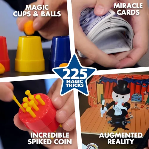 Miniatura 4 de Marvin's Magic - Juego de Magia para Niños - Caja de Trucos, Trucos Increíbles para Niños - Gama Made Easy - Incluye Varita, Trucos de Cartas, Mucho