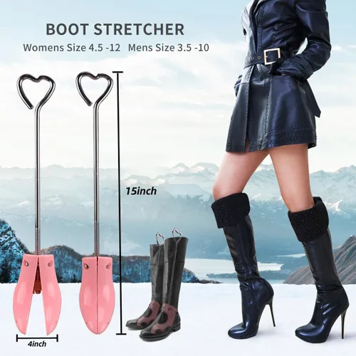 Miniatura 3 de Estirador de zapatos para hombres y mujeres, expansor de zapatos de 4 vías, resuelve los problemas de juanetes y otros problemas de pies causados