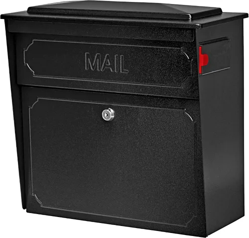 Miniatura 11 de Mail Boss 7179 Buzón de pared con cierre de bloqueo de seguridad para casa adosada, Blanco Alpino