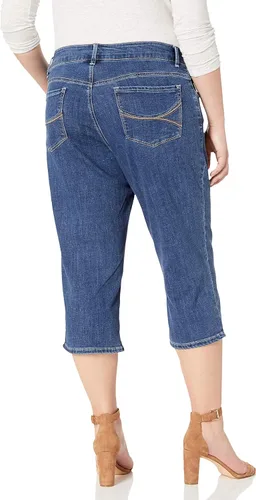 Miniatura 2 de Riders by Lee Indigo womens Plus Size Soft Denim Capri