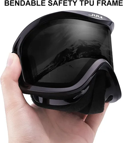 Miniatura 2 de Juli Gafas de esquí para niños, gafas de snowboard para niños y niñas, motos de nieve, esquí, patinaje, edad 3-8 4302