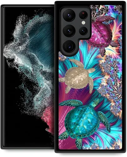Miniatura 39 de ZHEGAILIAN Funda compatible con Samsung Galaxy S22 Ultra, antideslizante, de poliuretano termoplástico suave, a prueba de golpes, compatible