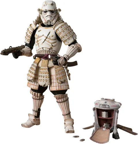 TAMASHII NATIONS - Star Wars: The Mandalorian - Ashigaru Stormtrooper (Remanente) Figura de acción de realización de la película Meisho