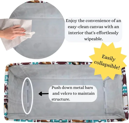 Miniatura 247 de NGIL Bolsa de comestibles reutilizable extra grande plegable de gran tamaño para comestibles, almacenamiento, picnic, playa, Bronco-negro occidental