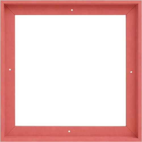 Miniatura 2 de Marco Flotante Pixy Canvas 20x20 para Pinturas de Lienzo de 3/4 (0,75) Pulgadas de Profundidad/Impresiones en Lienzo/Paneles de Lienzo de Rojo