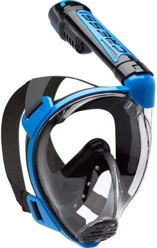 Miniatura 11 de Cressi Máscara facial completa de snorkel para adultos - Vista amplia y clara, sistema antivaho - Respiración fácil: la seguridad primero - Nuevo
