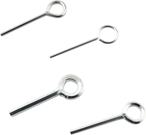 Miniatura 3 de Juego de llaves Allen de anillo 5 en 1, 5/64 pulgadas, 1/8 pulgadas, 5/32 pulgadas, 7/32 pulgadas, llaves Allen con 1 llavero para barra de empuje