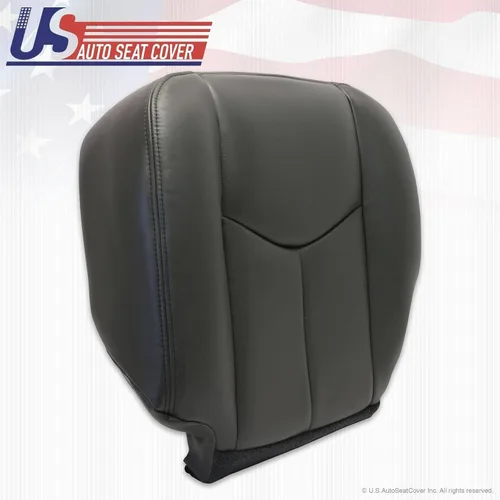 Miniatura 3 de 2003 2004 2005 2006 para Chevy/GMC Duramax Truck Driver Bottom Seat Cover Gris Oscuro