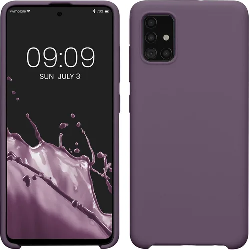 Miniatura 257 de kwmobile Funda Compatible con Samsung Galaxy A14 5G - Funda de teléfono de TPU y silicona con acabado suave - Verde Lima