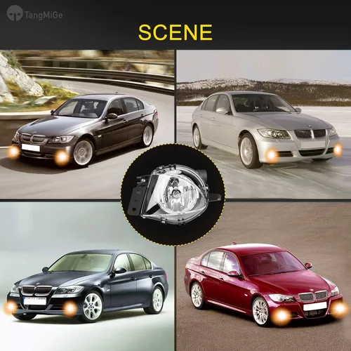 Miniatura 6 de TangMiGe Lámparas antiniebla para BMW Serie 3 (323i 325i 325xi 328i xdrive 330xi 335d 335i 328xi 335xi 330i Sedan E90 / Wagon E91)