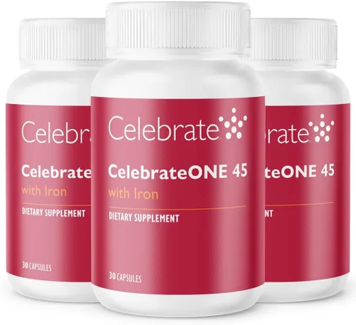 Miniatura 6 de Celebrate Vitamins CelebrateONE 45, 45 mg de hierro, multivitamínico bariátrico una vez al día, vitaminas y minerales esenciales, bypass gástrico