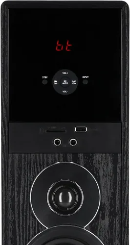 Miniatura 4 de Rockville TM150B - Sistema de altavoces de torre de cine en casa, negro, 1000 W, subwoofers de 10 pulgadas, Bluetooth, reproducción USB/SD, radio