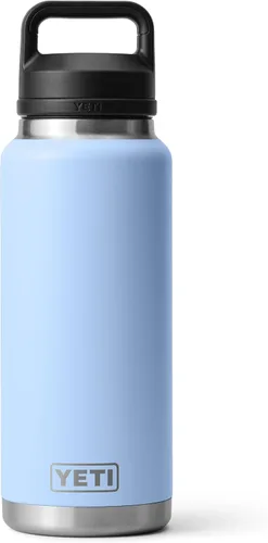 Miniatura 45 de YETI Rambler - Botella de 36 onzas, aislada al vacío, a prueba de fugas, de acero inoxidable con tapón para sorbos Aislamiento al vacío Azul marino