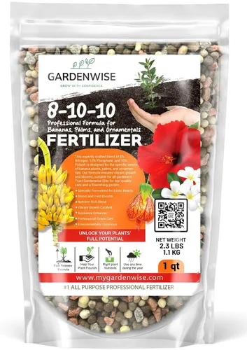 Miniatura 90 de Gardenwise Fertilizante Soluble en Agua 20-20-20 – Polvo para Alimento Líquido de Plantas para Plantas de Interior y Exterior, Orquídeas, Vegetales