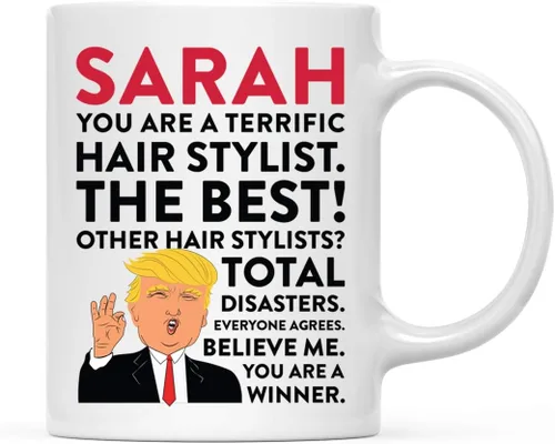 Miniatura 21 de Andaz Press Custom Trump Manual - Taza de café (11.0 fl oz), Actor, 1
