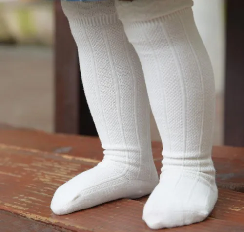 Miniatura 54 de EPEIUS Calcetines altos hasta la rodilla para bebés y niños pequeños (paquete de 3/5)