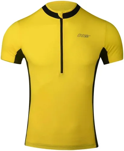 bpbtti - Camiseta de ciclismo de manga corta para hombre, camiseta de ciclismo MTB con media cremallera frontal y 3 bolsillos posteriores