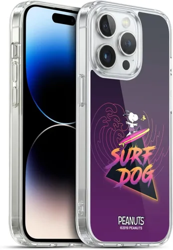 Miniatura 164 de Head Case Designs Peanuts Tropical Surf Snoopy Aloha Disco Gel Funda con licencia oficial [protección de grado militar] compatible con Apple iPhone