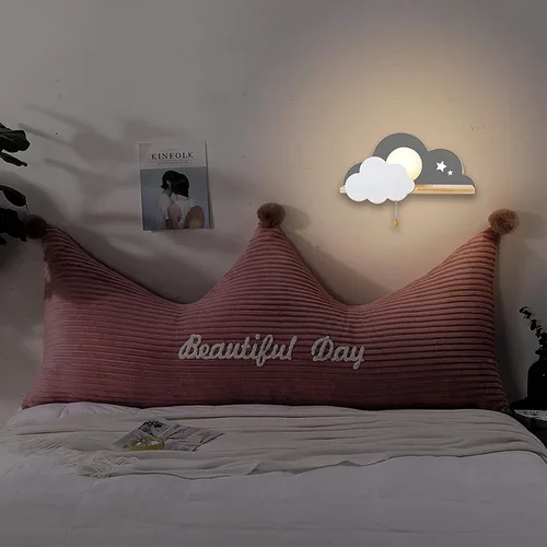 Miniatura 8 de Luces en forma de nube, para dormitorio, niños, lámparas de nube blanca, luces de noche para niños, decoración de interiores, lámparas de luz