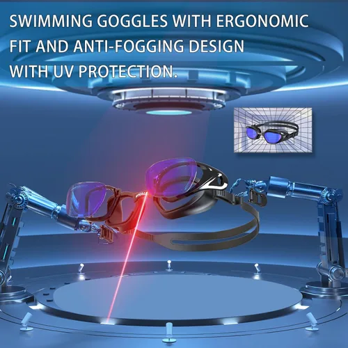 Miniatura 7 de Whale Gafas de natación polarizadas UV400 antivaho adecuadas para adultos y adolescentes