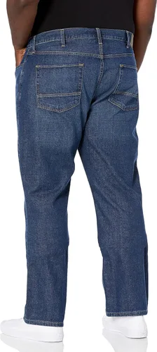Miniatura 2 de Nautica Traditional Collection - Pantalón de mezclilla para hombre, ajuste relajado.