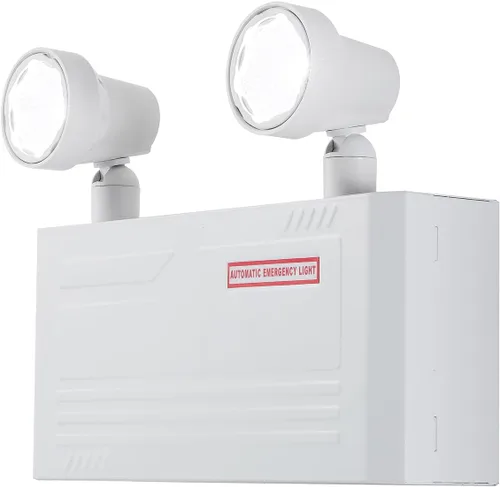 Miniatura 2 de TANLUX Luces de emergencia con carcasa de acero con capacidad remota, paquete de baterías, luces de emergencia de unidad de batería comercial