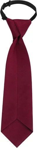 Miniatura 8 de Sucrain 1 corbata de niño preatada ajustable para boda, graduación, uniforme escolar