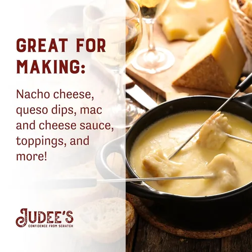 Miniatura 4 de Judee's Gluten Free Citrato de sodio en polvo, apto para cetogénicos, emulsionante de queso sin nueces, ayuda para cocinar citrato de sodio a