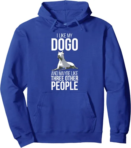 Miniatura 10 de Dogo Argentino Dog Pet Love Rescue Retro Hombres Mujeres Bark Pullover Hoodie
