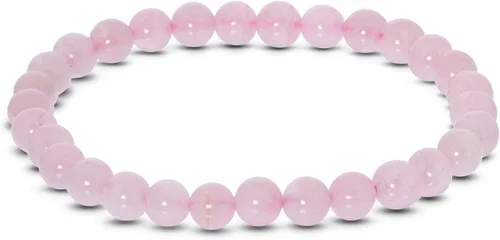Miniatura 118 de Gem Avenue Handmade Round Bead Stretch Bracelet Unisex Natural Stone Beaded Jewelry for Men & Women, Elastic Wristband for Daily Wear