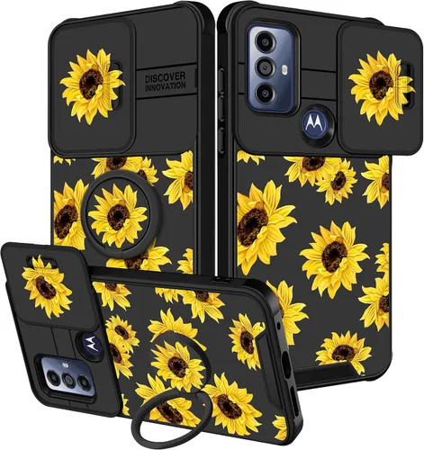 Miniatura 7 de Funermei Funda para Moto G Play 4G 2024 – Funda para teléfono para mujeres y niñas, diseño único de gato y libros, diseño único con funda