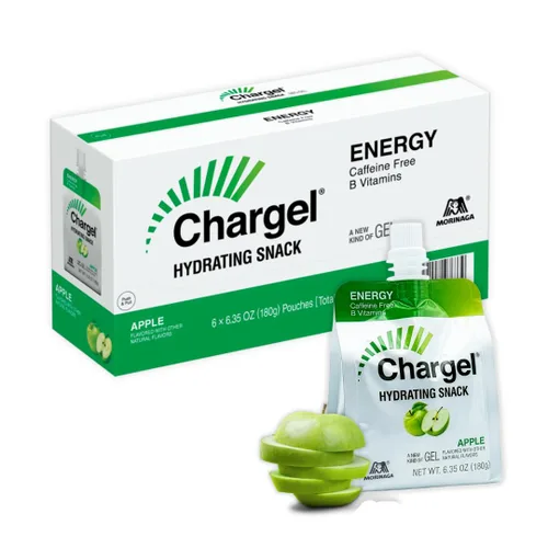 Miniatura 10 de Chargel Gel energético instantáneo sin cafeína, fresa, para correr, ciclismo, entrenamiento, senderismo esencial para mujeres y hombres, regalos