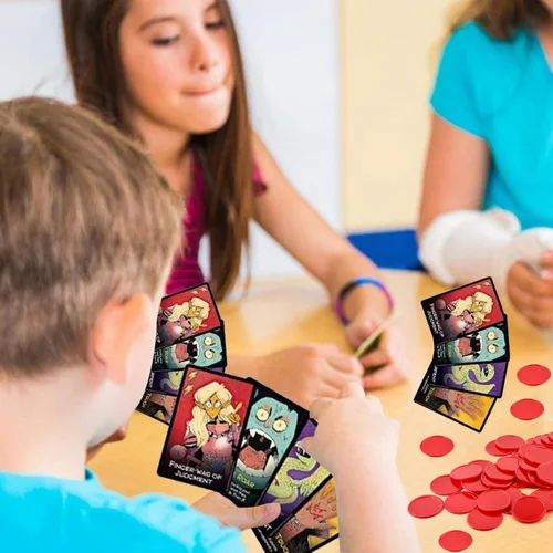 Miniatura 6 de Coopay 500 discos de plástico para contadores de aprendizaje, discos de conteo de fichas de bingo para práctica de matemáticas y fichas de póquer