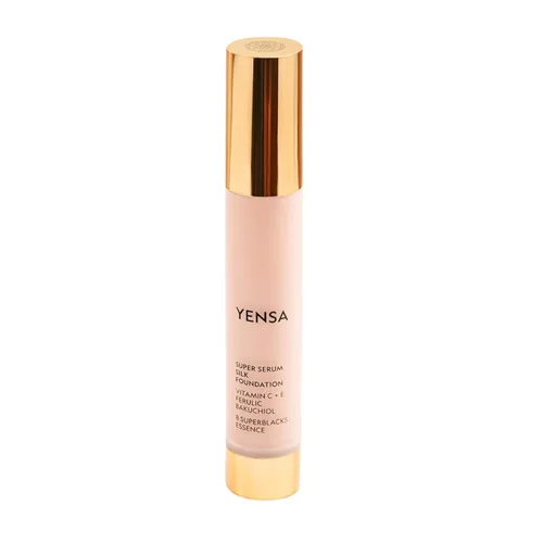 Miniatura 14 de YENSA Base de maquillaje de suero – Base de cobertura completa súper sedosa enriquecida con péptidos, vitamina C y ácido ferúlico para ayudar a 34