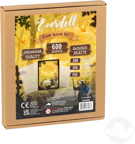Everdell - Juego de fundas para cartas coleccionables personalizadas para juego base y expansiones, incluye tamaños estándar y mini, perfecto para