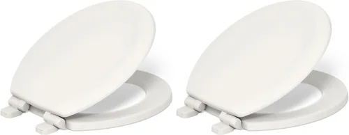 Miniatura 17 de KOHLER Stonewood Quiet-Close, Asiento de inodoro redondo de cierre suave, madera duradera, fácil instalación, ajuste universal, elementos esenciales