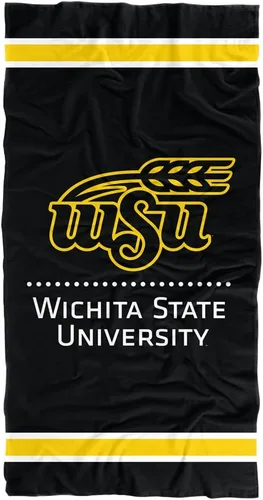 Miniatura 138 de LOGOVISION Manta Abilene Christian University, 30 x 60 pulgadas, logotipo primario CottonFront/PolyBackBeachTowel