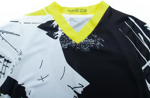 Miniatura 4 de Camiseta de ciclismo de montaña para hombre, manga larga, MTB Off-Road, Motocross, de secado rápido, para descenso y motocross