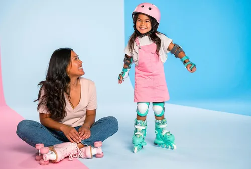 Miniatura 9 de Volution Learner Twista Patines – Patines ajustables 2 en 1 para niños a partir de 2 años – Convierte de patines de tres ruedas a patines en línea