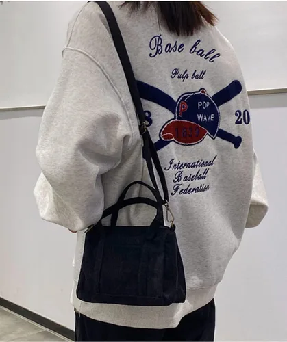Miniatura 4 de Bolsos cruzados para mujer de pana, bolsos de hombro, bolsos cruzados, carteras, carteras, bolso pequeño de mano 2023