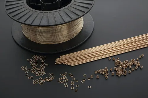 Miniatura 7 de Paquete económico de 1 libra BLUEFIRE JAgP-5 5% plata Phos cobre soldadura aleaciones industria BCuP-3 0.050 x 1/8 x 19.25 pulgadas equivalente a