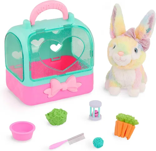Miniatura 11 de Glitter Girls Accesorios para muñecas de 14 pulgadas - Perro de peluche y transportador - Accesorios para muñecas - Teckel Puppy 3+ años - Juego